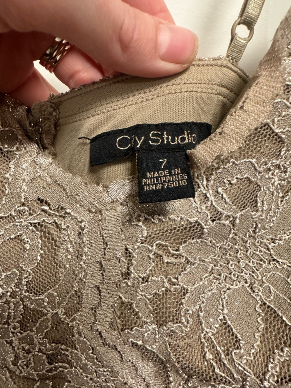 City Studio High-Low Dress - Picture 4 of 5